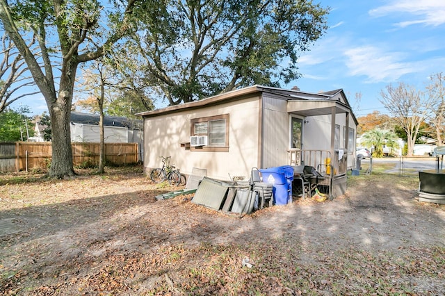 view of property exterior