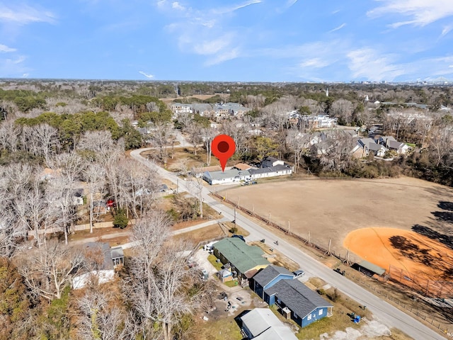 aerial view