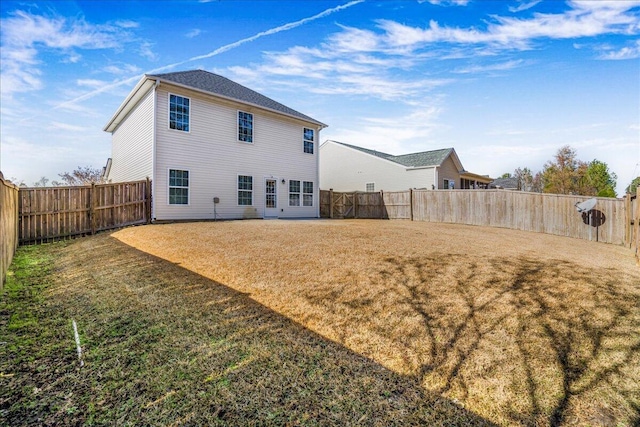 view of rear view of house