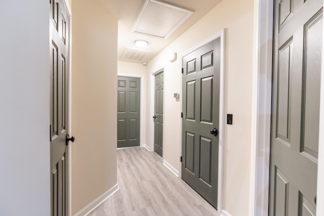 137 Salem Creek Dr, Goose Creek, SC 29445 - hall featuring baseboards and light wood-style floors