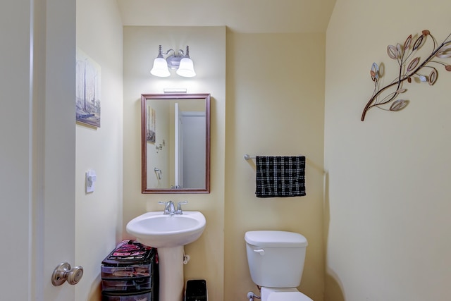 bathroom with toilet