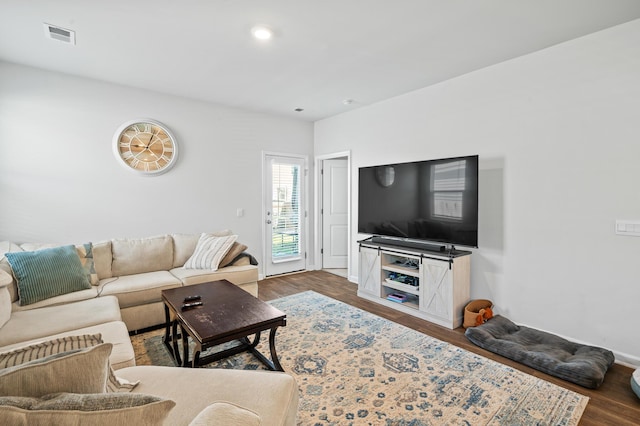 1014 Peridote Way, Ladson, SC 29456 - living room with dark wood-style floors