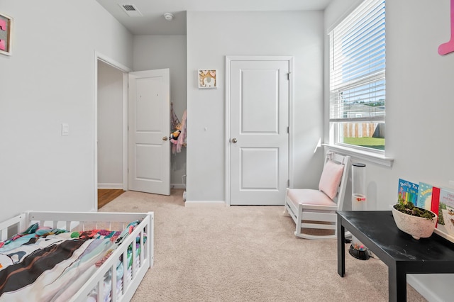 1014 Peridote Way, Ladson, SC 29456 - bedroom with light carpet, multiple windows, and baseboards