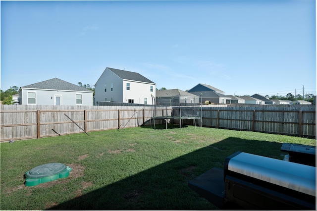 1014 Peridote Way, Ladson, SC 29456 - view of yard with a trampoline and a residential view