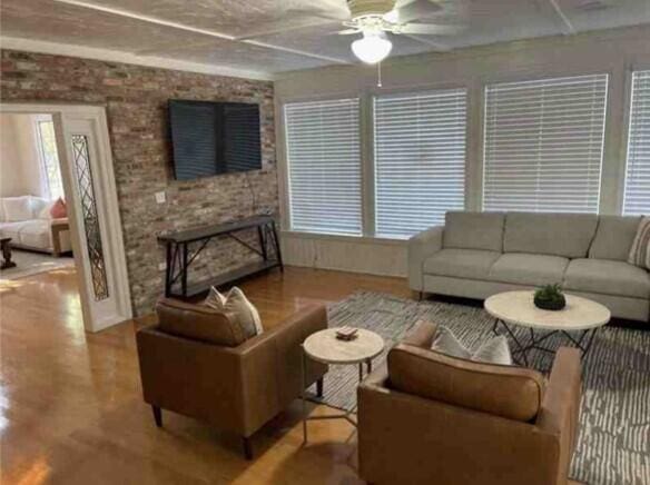 104 Legend Oaks Way, Summerville, SC 29485 - living room with ceiling fan