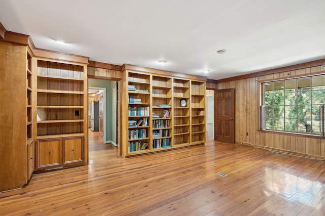 810 Creekside Dr, Mount Pleasant, SC 29464 - interior space featuring wooden walls, baseboards, and wood-type flooring