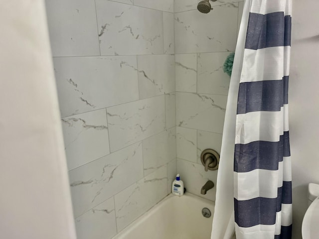 1866 Ashley Hall Rd, Charleston, SC 29407 - bathroom featuring shower / bath combination with curtain