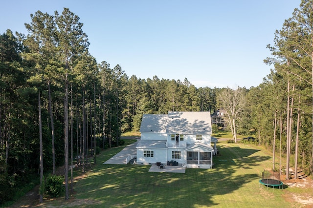 1130 Plantation Overlook Dr, Moncks Corner, SC 29461 - view from above of property featuring a heavily wooded area