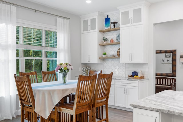 1130 Plantation Overlook Dr, Moncks Corner, SC 29461 - dining room featuring light wood-style floors and recessed lighting