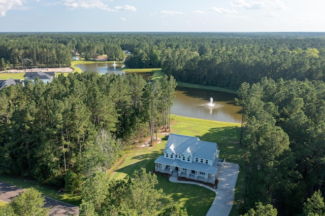 1130 Plantation Overlook Dr, Moncks Corner, SC 29461 - bird's eye view of a forest and a large body of water