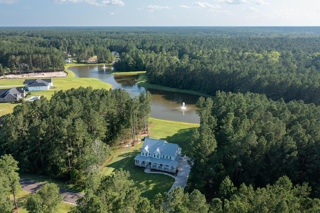 1130 Plantation Overlook Dr, Moncks Corner, SC 29461 - view of property location featuring a heavily wooded area and a large body of water