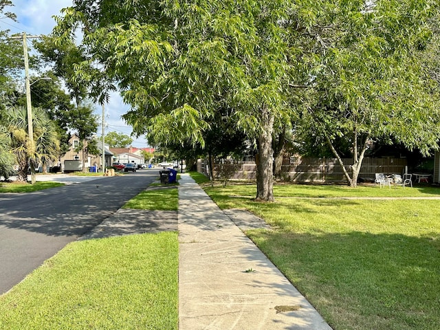 view of street