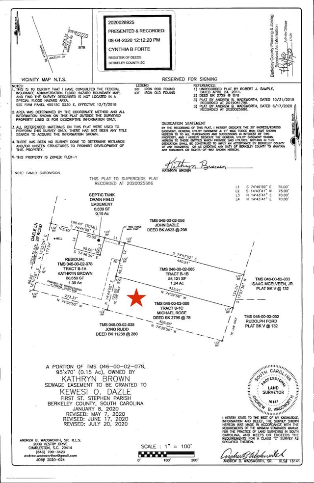 Listing photo 3 for TBD Dazle Ln, Bonneau SC 29431