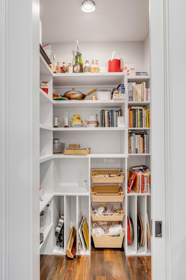 view of pantry