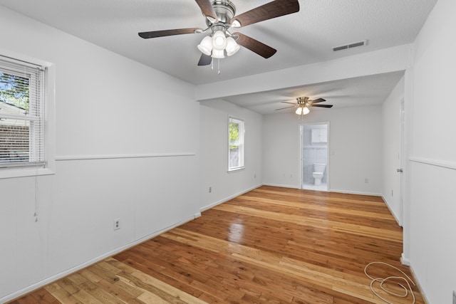 1593 Westwood Dr, Charleston, SC 29412 - spare room featuring light wood-type flooring, ceiling fan, and baseboards