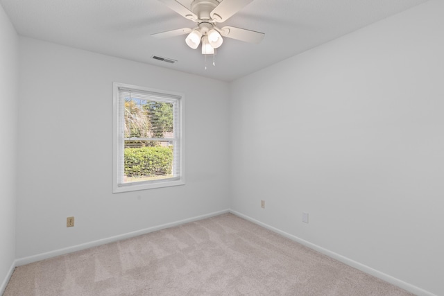 1593 Westwood Dr, Charleston, SC 29412 - empty room featuring light carpet, baseboards, and a ceiling fan