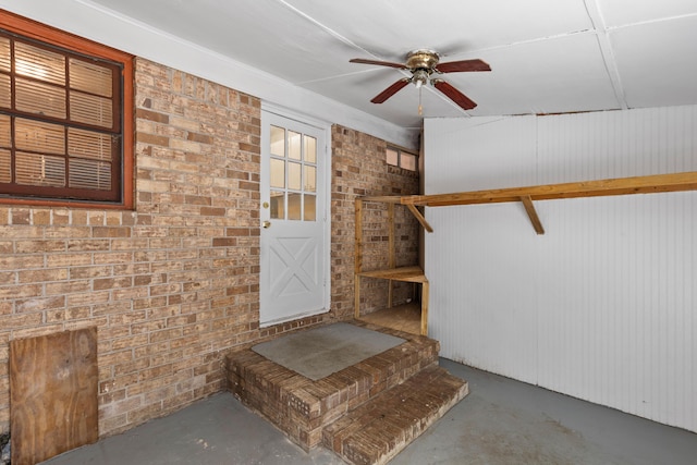 1593 Westwood Dr, Charleston, SC 29412 - entrance to property with ceiling fan