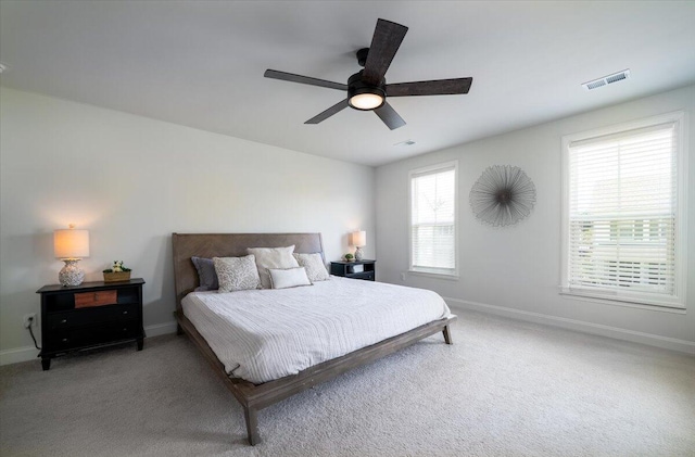 2017 Geranium Ln, Johns Island, SC 29455 - bedroom featuring carpet and ceiling fan