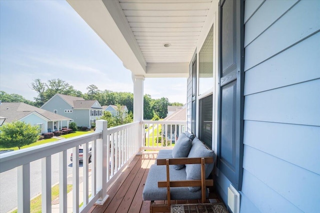 2017 Geranium Ln, Johns Island, SC 29455 - balcony featuring a residential view