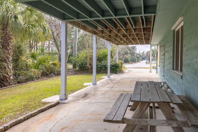 view of patio