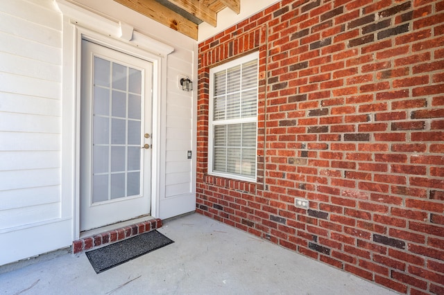 view of entrance to property