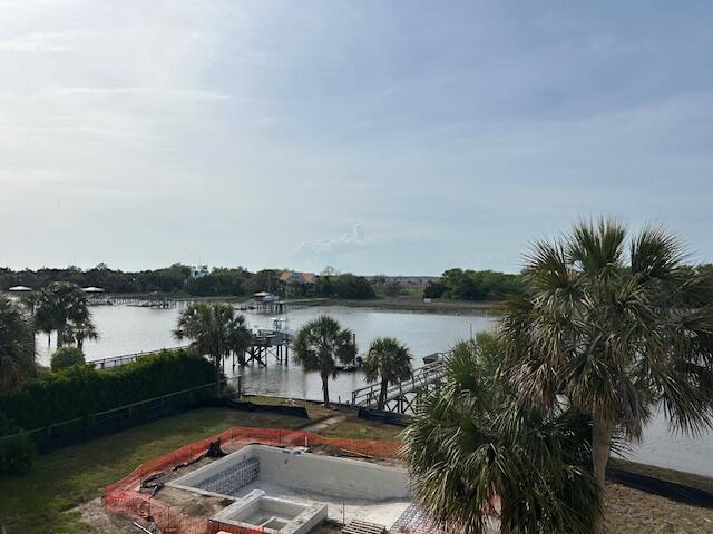 11 Tabby Ln, Isle Of Palms, SC 29451 - water view featuring fence
