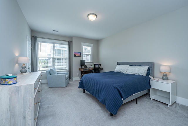2282 Braided Ln, Mount Pleasant, SC 29466 - bedroom featuring visible vents, baseboards, and light colored carpet