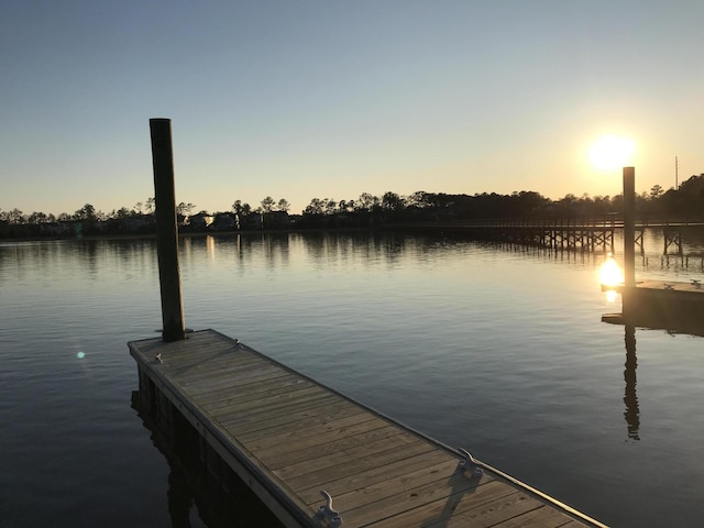 2282 Braided Ln, Mount Pleasant, SC 29466 - dock area featuring a water view
