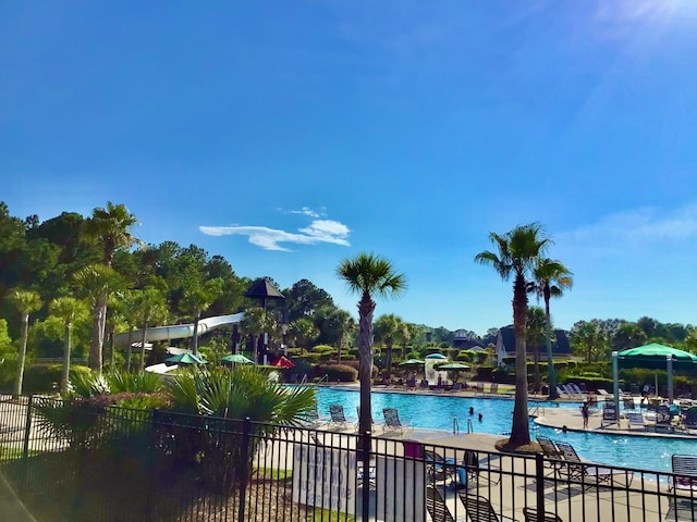 2282 Braided Ln, Mount Pleasant, SC 29466 - community pool with a patio area and fence