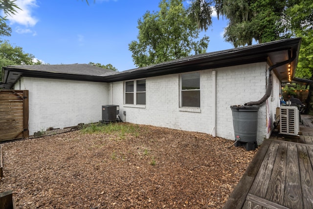 4619 Jenkins Ave Unit 1-4, North Charleston, SC 29405 - view of property exterior with cooling unit and brick siding