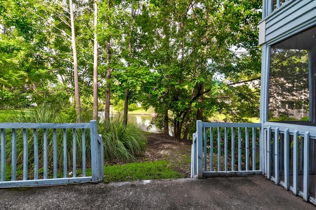 6275 Rolling Fork Rd Unit 401, North Charleston, SC 29406 - gate featuring a water view