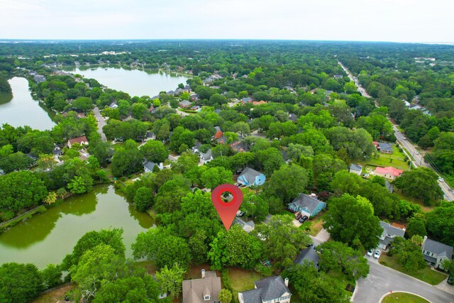 1394 Center Lake Dr, Mount Pleasant, SC 29464 - bird's eye view of a large body of water