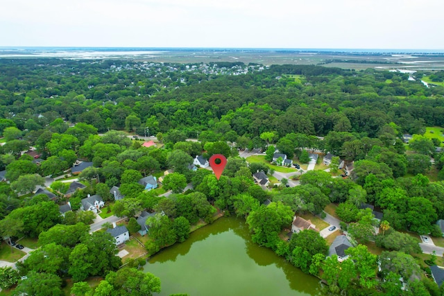 1394 Center Lake Dr, Mount Pleasant, SC 29464 - drone / aerial view of a nearby body of water