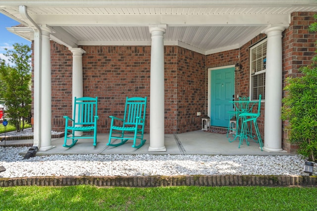 7030 Billberry St, Hanahan, SC 29410 - view of covered porch