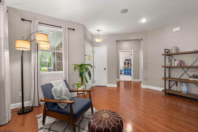 7030 Billberry St, Hanahan, SC 29410 - living area with wood finished floors and baseboards