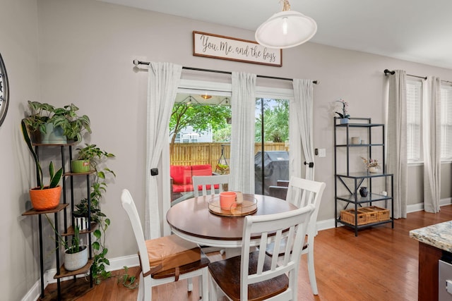 7030 Billberry St, Hanahan, SC 29410 - dining space featuring wood finished floors