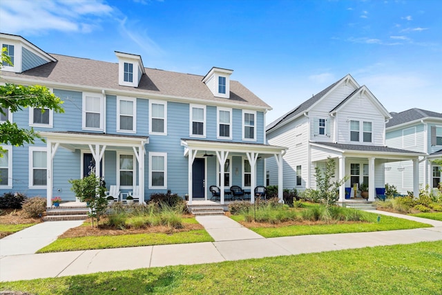 557 Blueway Ave, Summerville, SC 29486 - view of property featuring covered porch