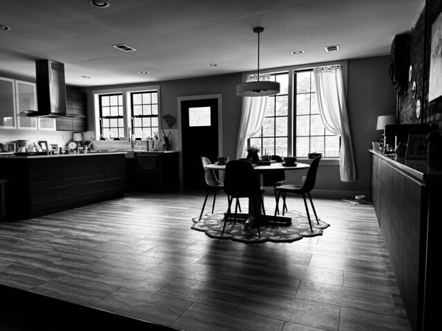 view of dining area