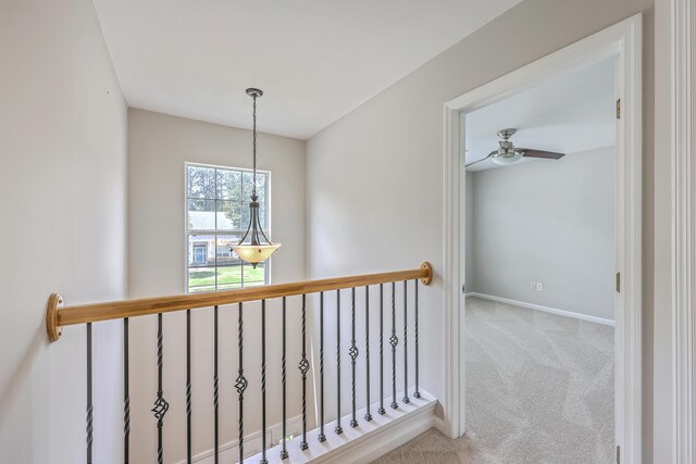 9379 Harroway Rd, Summerville, SC 29485 - corridor with carpet flooring and baseboards