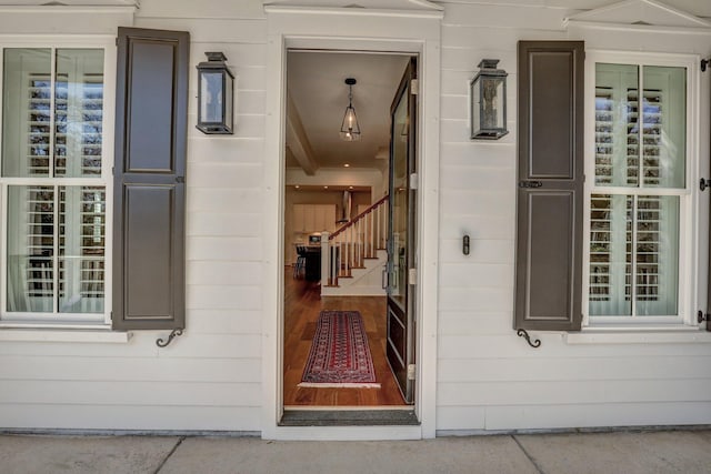 view of property entrance