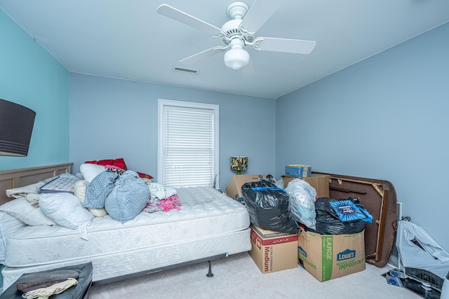 1409 Bloomingdale Ln, Mount Pleasant, SC 29466 - bedroom with carpet floors and ceiling fan