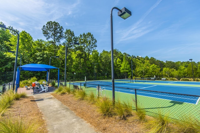 1409 Bloomingdale Ln, Mount Pleasant, SC 29466 - view of tennis court