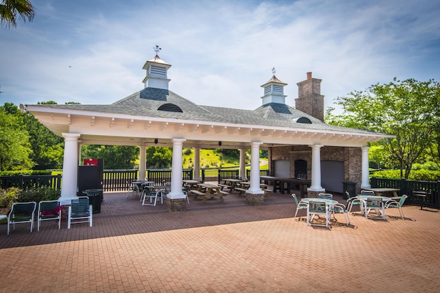 1409 Bloomingdale Ln, Mount Pleasant, SC 29466 - view of home's community with a gazebo and outdoor dining area