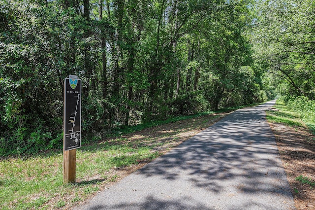 506 Arlington Dr Unit F, Charleston, SC 29414 - view of street featuring a forest view