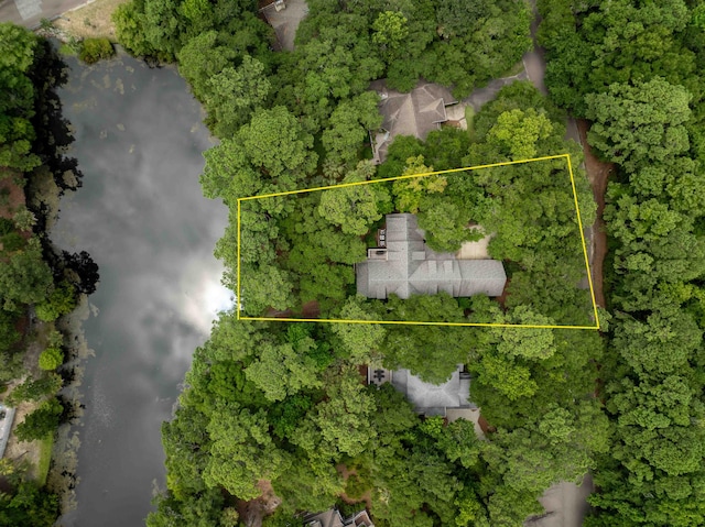 2932 Old Drake Dr, Seabrook Island, SC 29455 - aerial view featuring a water view