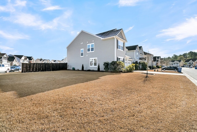 view of home's exterior