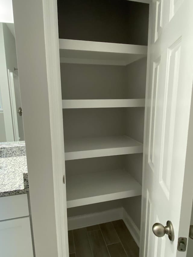 view of closet