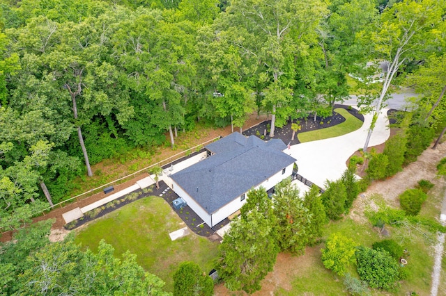 aerial view