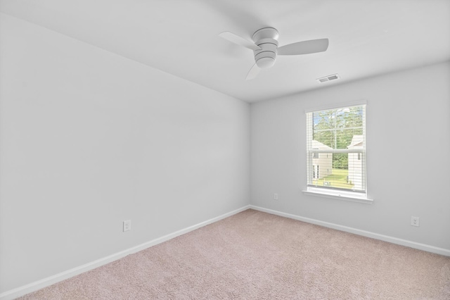 491 Cedarview Rd, Summerville, SC 29486 - carpeted empty room featuring baseboards and ceiling fan