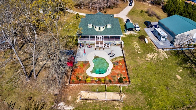 212 Chester Ln, Cottageville, SC 29435 - bird's eye view